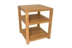 Charleston Natural Teak Spa/Bathroom - Under Sink - Storage Bench - 14" - Image 13
