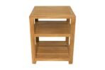 Charleston Natural Teak Spa/Bathroom - Under Sink - Storage Bench - 14" - Image 12