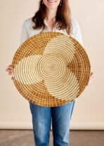 Maua Banana Bark Wall Basket