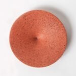 Dimple Wall Hook, Large | Coral Terrazzo