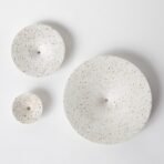 Dimple Wall Hook, Small | White Terrazzo - Image 2