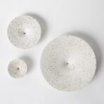 Dimple Wall Hook, Large | White Terrazzo - Image 2