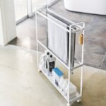 Rolling Towel Rack (33" H)  - Steel